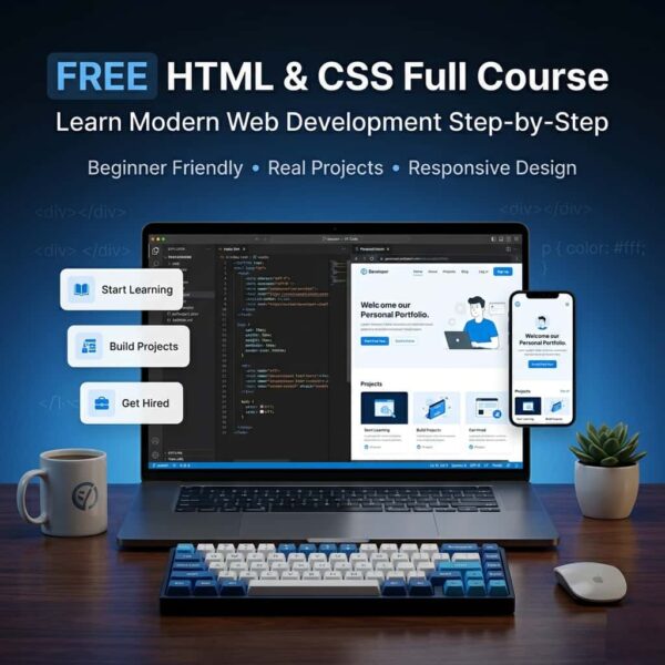 Web Development learning Course for beginners